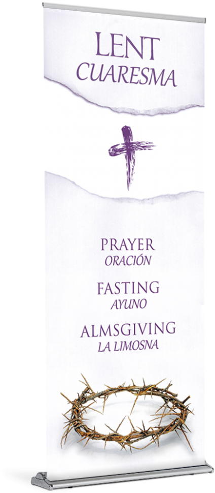 Banner Lent 17 C Bil - Recovery - Through Christ: Study Guide 1 - The First (1024x1024), Png Download