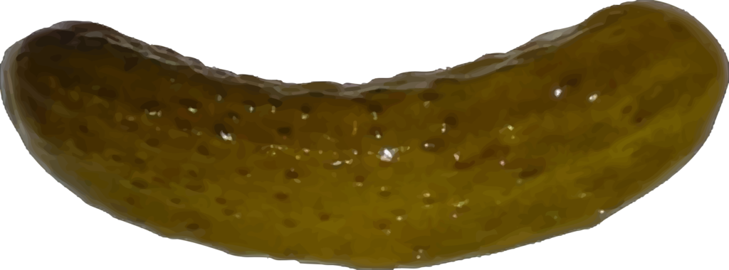 Dill Pickles - Gherkin Png (1024x380), Png Download