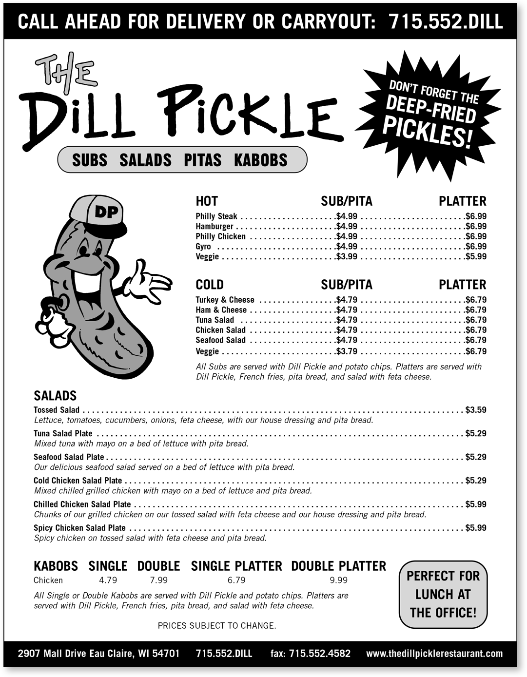 The Dill Pickle - Poster (1400x1400), Png Download