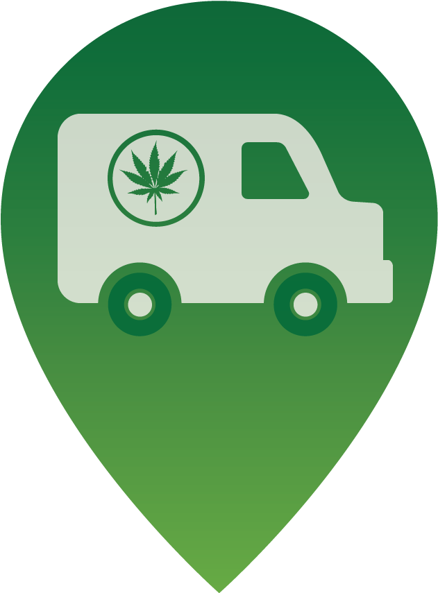 Marijuana - Transparent Delivery Icon Weed (651x887), Png Download