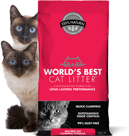 World's Best Cat Litter (443x440), Png Download