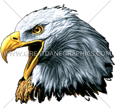 Eagle - God Bless The Usa 6" X 12" Metal Patriotic License (385x353), Png Download