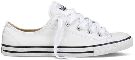 Chuck Taylor Dainty - Converse Dainty Low White (450x450), Png Download