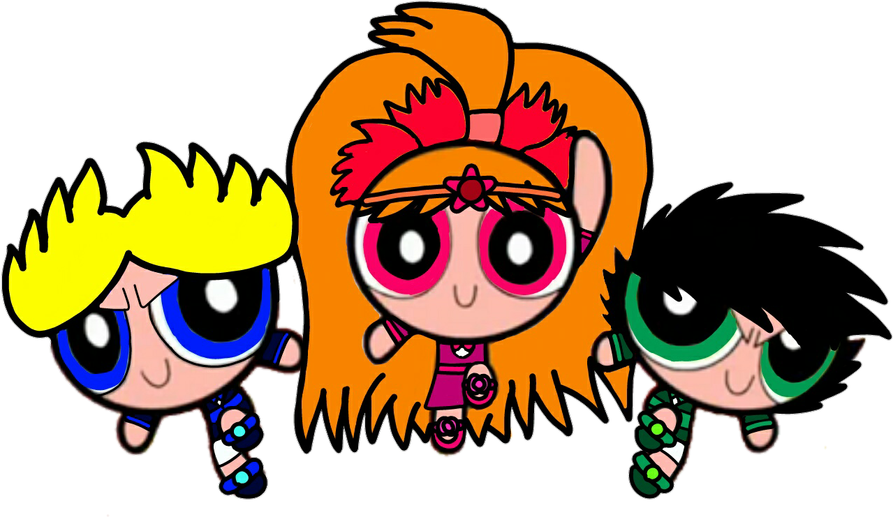 The Punkyright Kids - Cartoon (1340x763), Png Download