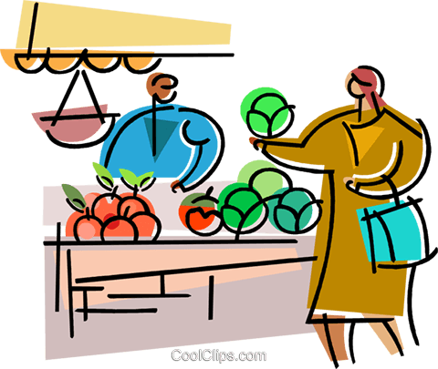 Miscellaneous Grocery Store Items Royalty Free Vector - Grocery Store Clipart Png (480x405), Png Download