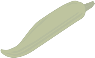 Okra - Food (810x369), Png Download
