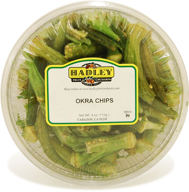 Okra Chips 4oz - Okra Chips (700x700), Png Download