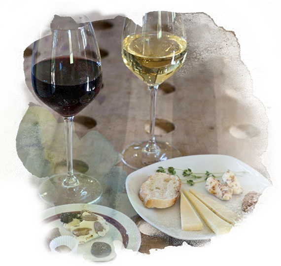 Tapas & Wine - Wine (570x540), Png Download