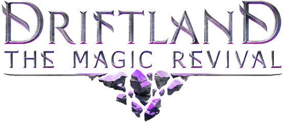 The Magic Revival Simulation Strategy And Linux Support - Driftland The Magic Revival Logo (615x299), Png Download