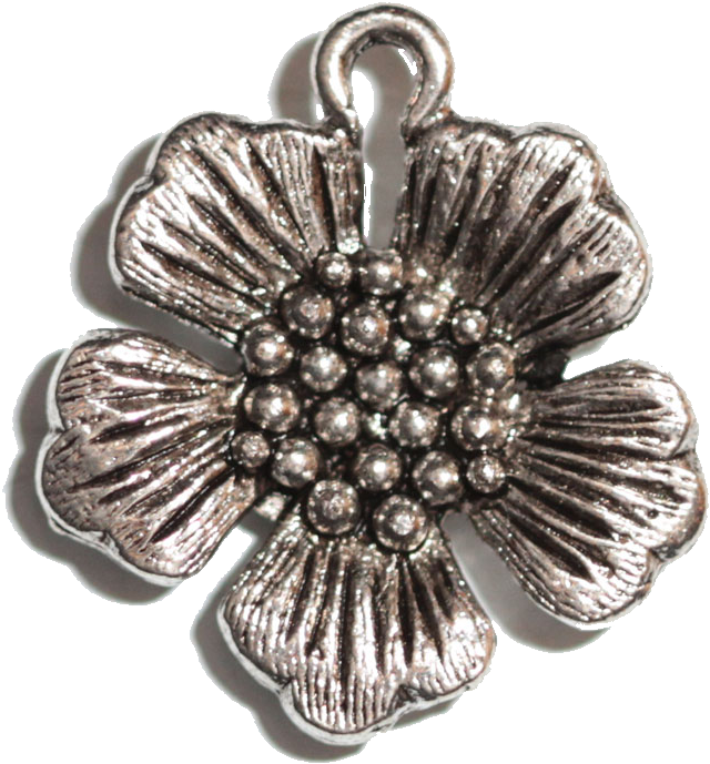 Flower - Locket (700x761), Png Download