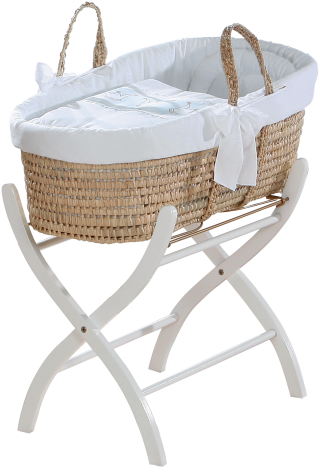 Wendy Moses Basket - Moses Basket And Cot (358x500), Png Download