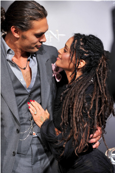 081711 Celebs Ten Things To Know Jason Momoa 7 - Jason Momoa Lisa Bonet (608x342), Png Download
