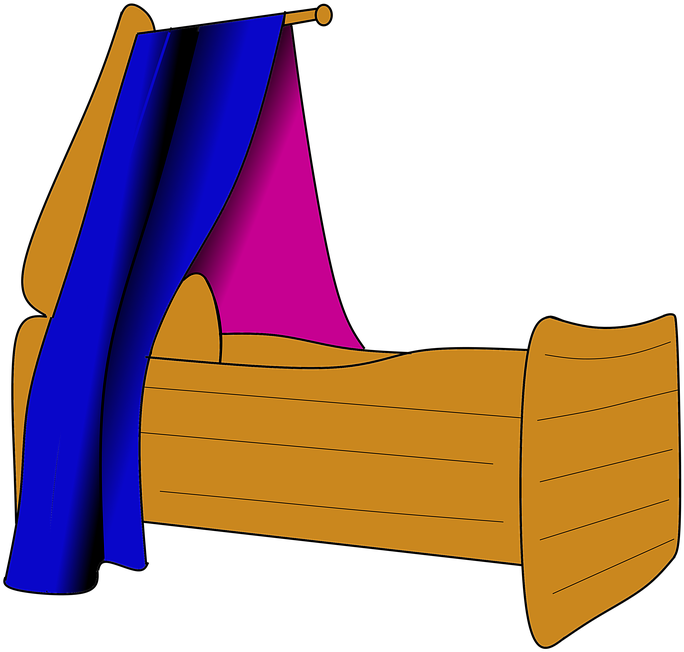 Baby Crib Clipart - Infant (729x720), Png Download