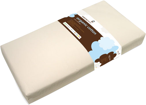 Organic Cotton Classic Seamless Baby Crib Mattress - Naturepedic No Compromise Organic Cotton Classic 150 (555x370), Png Download