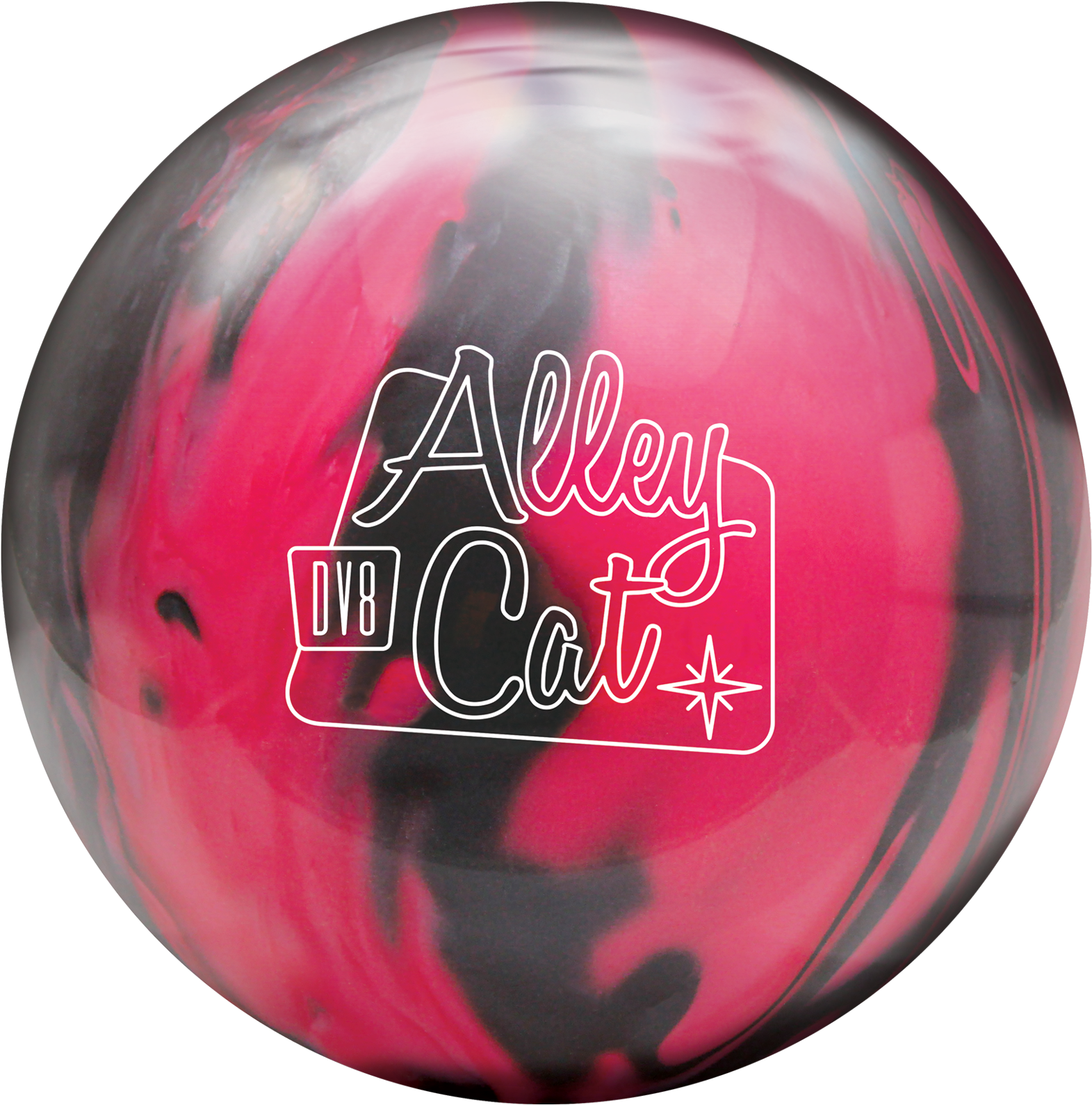 Alley Cat Bowling Ball (1600x1600), Png Download