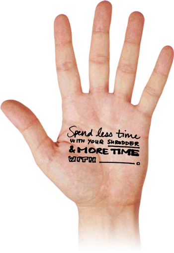 Free Hands Click The Hands Below For Some Suggestions - Swingline Stack-and-shred (350x508), Png Download