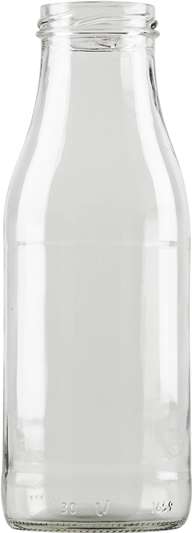 Frescor 500 Ml Fr050 - Glass Milk Bottle (740x960), Png Download