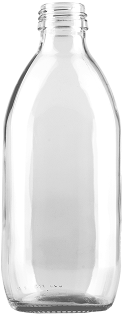 United Bottles Packaging Flint Bottles 330ml On040 - Glass Bottle (740x643), Png Download