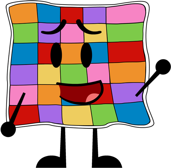 Quilt Oc Pose - Bfdi Quilt (628x586), Png Download