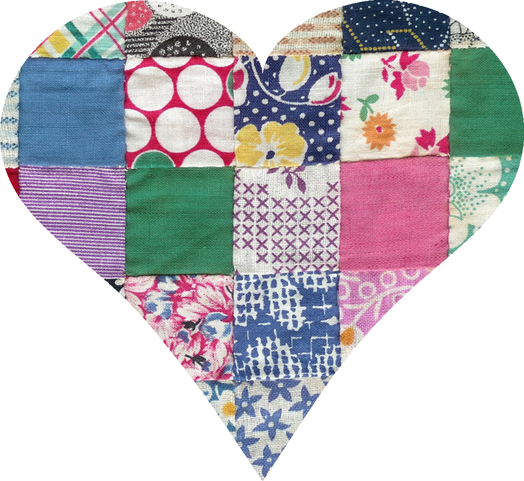 Quilted - Transparent Clipart For Quilts (1069x981), Png Download