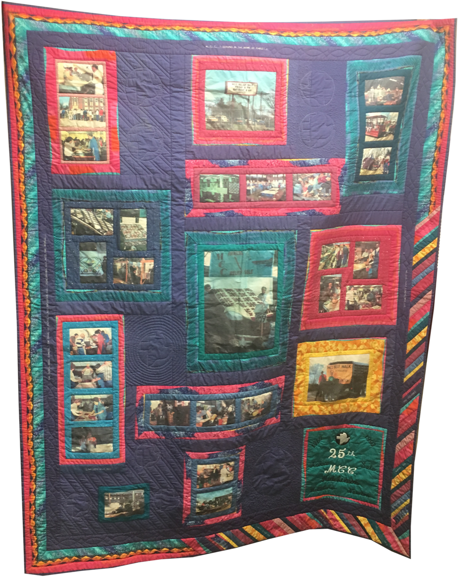 25th Quilt - Patchwork (957x1200), Png Download