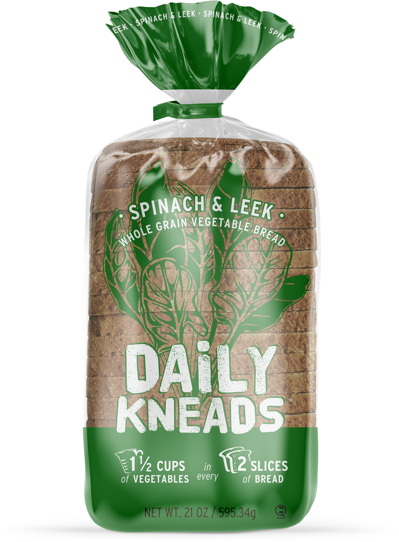 Spinach & Leek Sliced Bread - Sliced Bread (2048x2048), Png Download