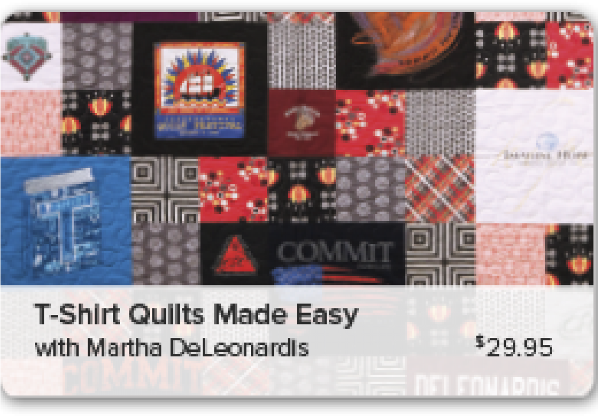 12005 - Dvd - T-shirt Quilts Made Easy - Complete Iquilt Class (1200x1200), Png Download