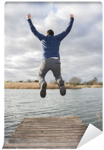 Man Jumping (400x400), Png Download