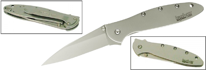 Kershaw Knife - Kershaw - Silver Leek - Kershaw Leek (700x700), Png Download