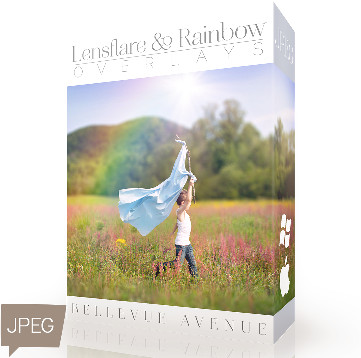 Bellevue Avenue - Lens Flare (1200x1200), Png Download