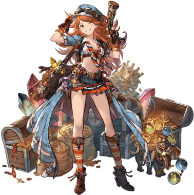 Mary A - 碧藍 幻想 瑪 莉 (480x400), Png Download