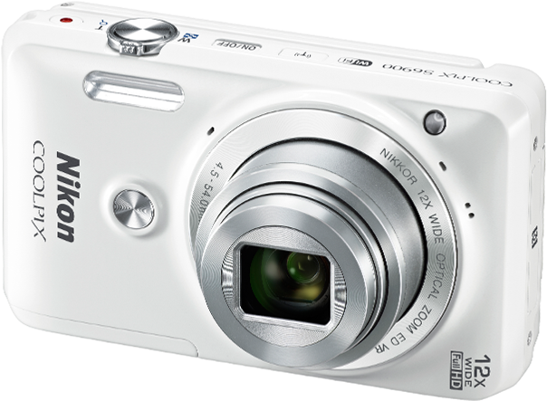 An Error Occurred - Nikon Coolpix S6900 White Digital Camera (800x600), Png Download
