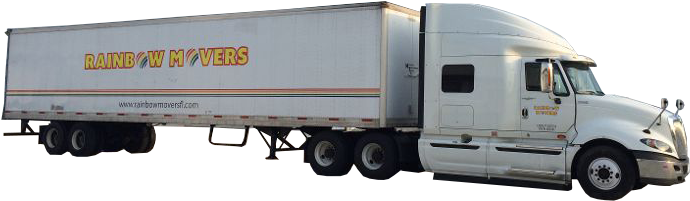 Rainbow Movers Provides Valrico Moving Services - Florida (726x249), Png Download