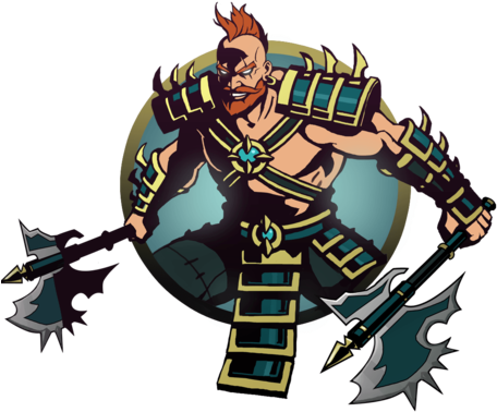 Man Axes 3 - Shadow Fight 2 Avatar (480x480), Png Download
