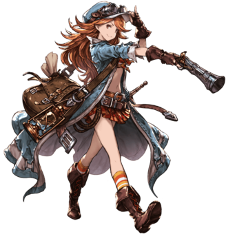Mary A - Granblue Fantasy Art Style (480x400), Png Download