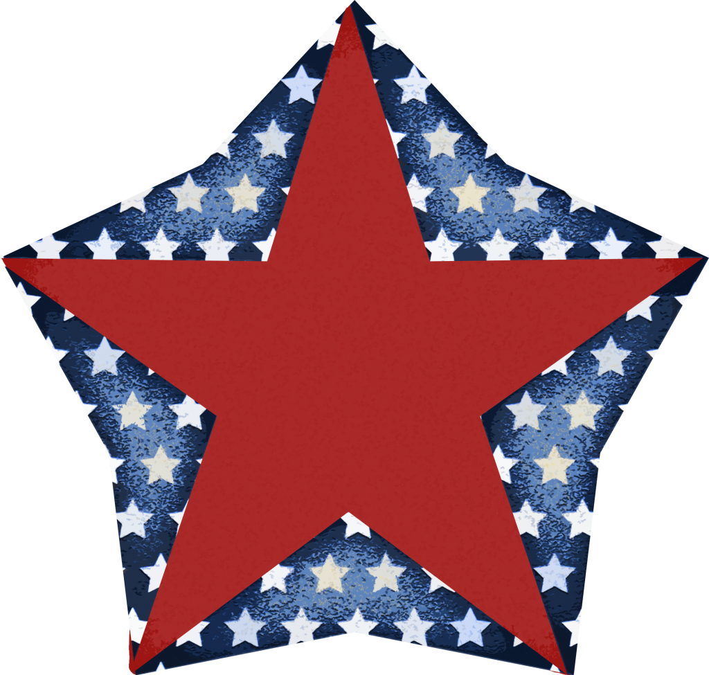 Go Back Images For Fourth Of July Stars Clip Art Lrus1s - 4th Of July Stars Clip Art (1024x975), Png Download
