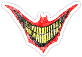 Batman Vs Joker Logo (375x360), Png Download