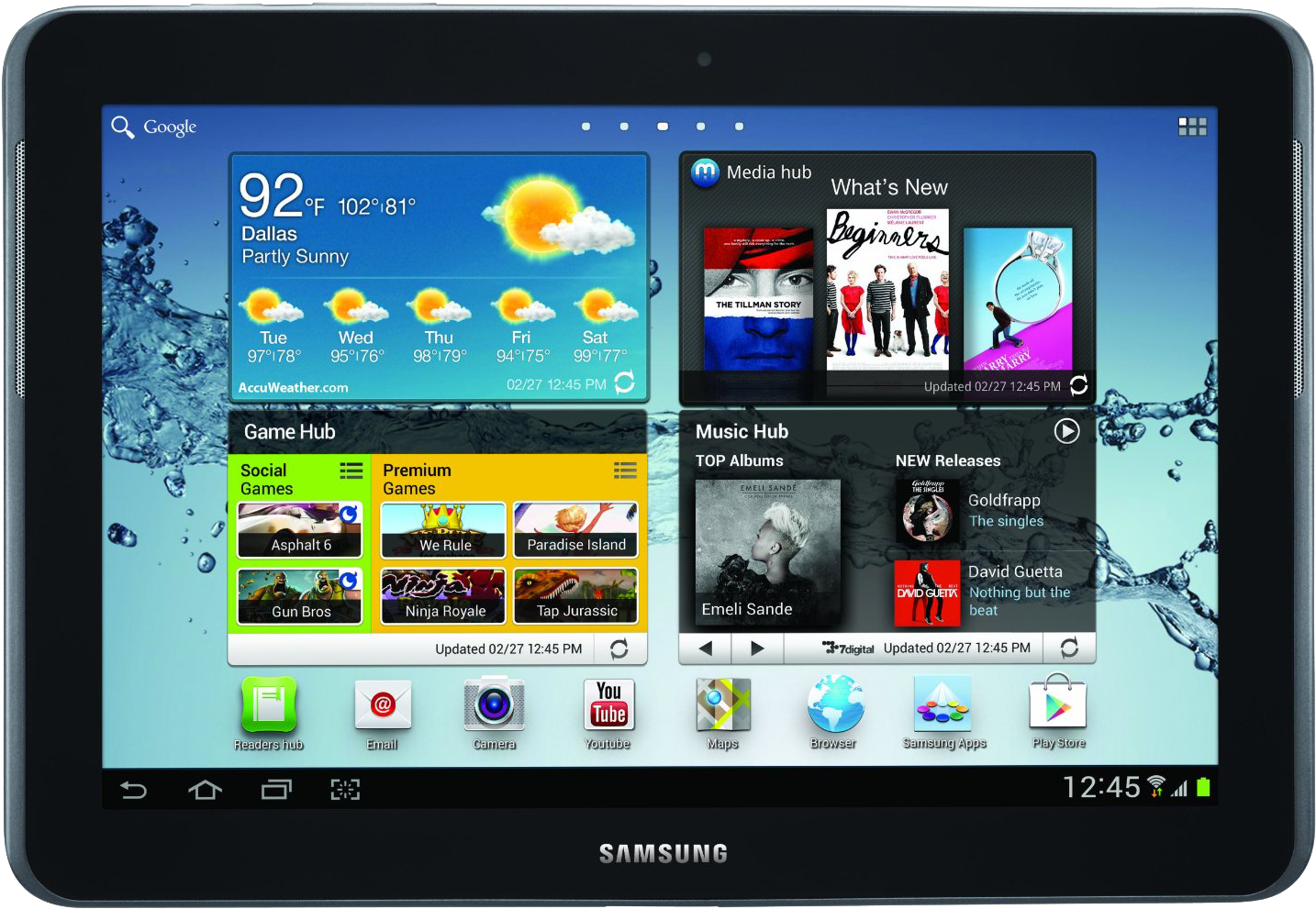 Samsung Tab 2 10 Inc (1500x1500), Png Download