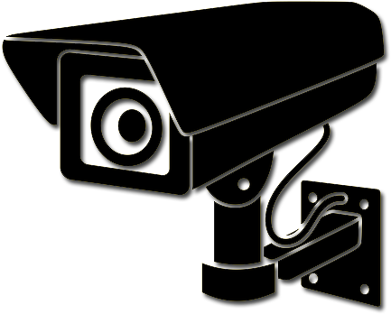 Clip Art Cctv Camera Png (550x472), Png Download