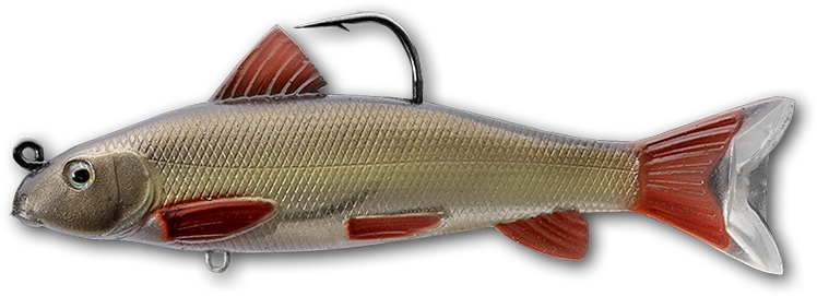130 Redhorse Natural / Olive - Redhorse Sucker Lure (750x283), Png Download