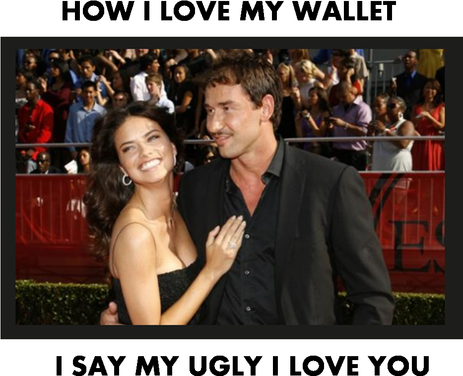 Imagen14 - Adriana Lima And Ex (934x812), Png Download