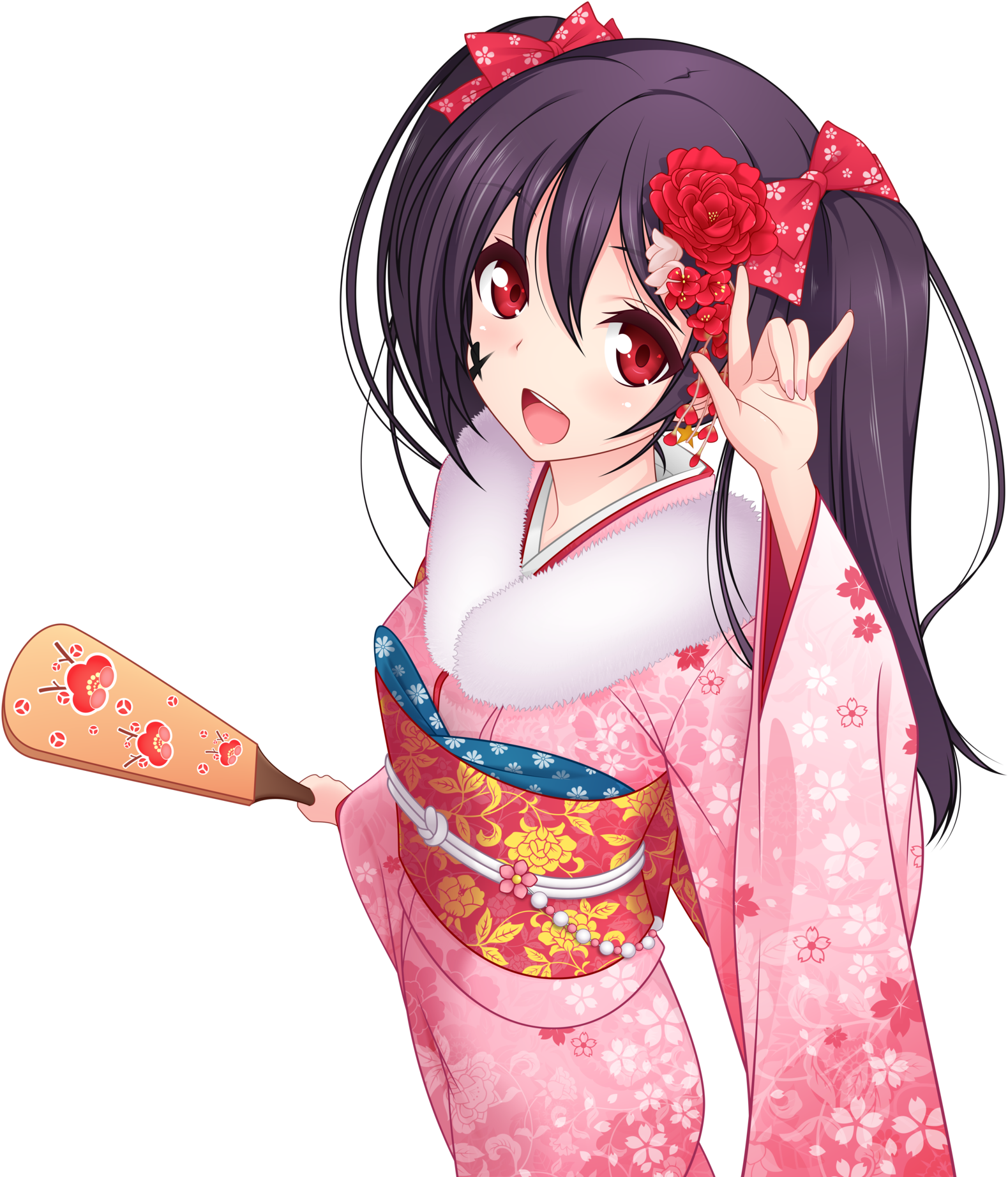 Kimono - Yazawa Nico Hd Png (1600x1853), Png Download