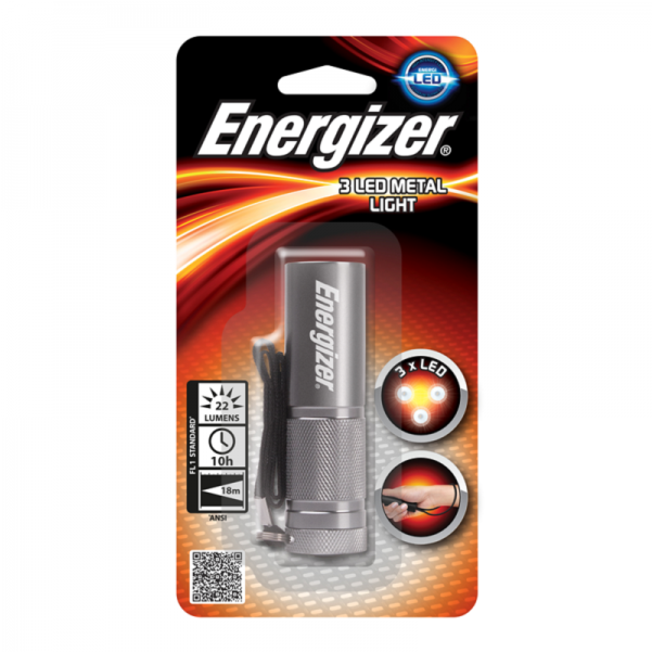 Energizer Small Metal Light 6led - Energizer 3 Led Metal Light (800x800), Png Download