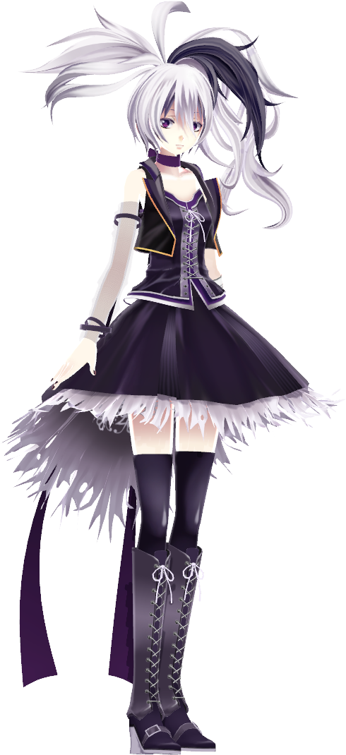 Mmd Tda V Flower (600x1080), Png Download