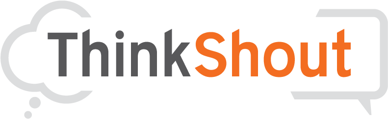 Thinkshout Logo - Puzzle Thank You (800x254), Png Download
