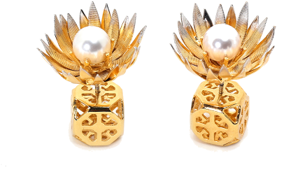 Myrtle Garland - Earrings (480x480), Png Download