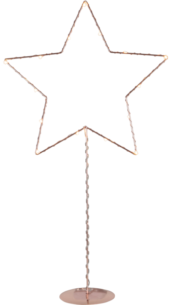 Star On Base Sparkling - Light-emitting Diode (600x600), Png Download