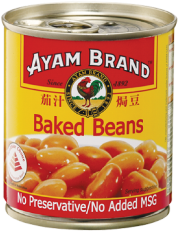 Ayam Brand Baked Beans In Tomato Sauce (650x650), Png Download