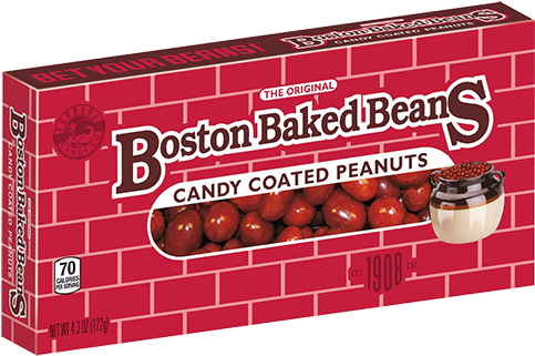 Boston Baked Beans Candy Coated Peanuts - Beans In A Theater (500x500), Png Download