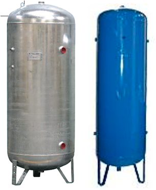 Specifications - Réservoir Vertical Galva 270 Litres - 11 Bars - (400x400), Png Download